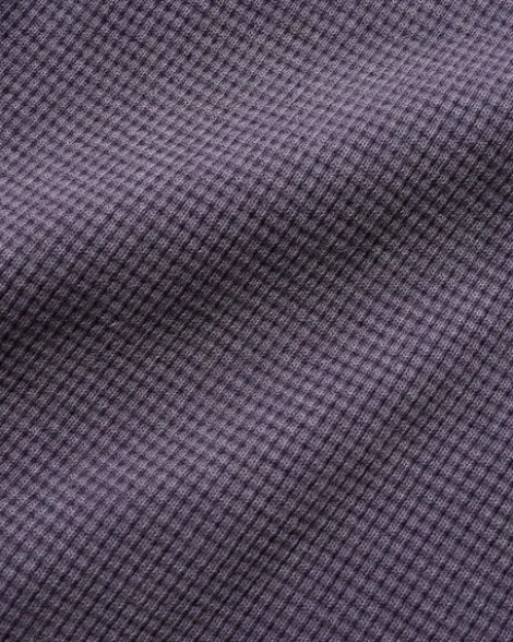 Waffle Zip-Thru Hood, Urchin Overdye