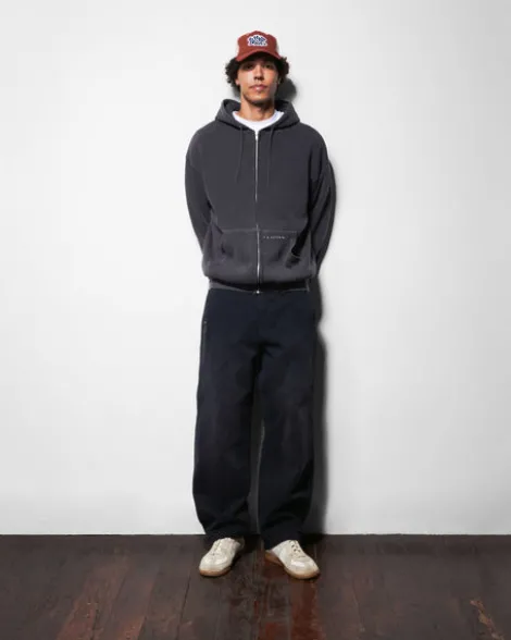 Waffle Zip-Thru Hood, Urchin Overdye
