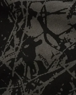 Woods Camo Tee, Washed Black