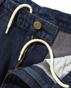 Work Pants, Distressed Tinted Indigo