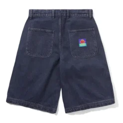 Work Shorts, Distressed Tinted Indigo